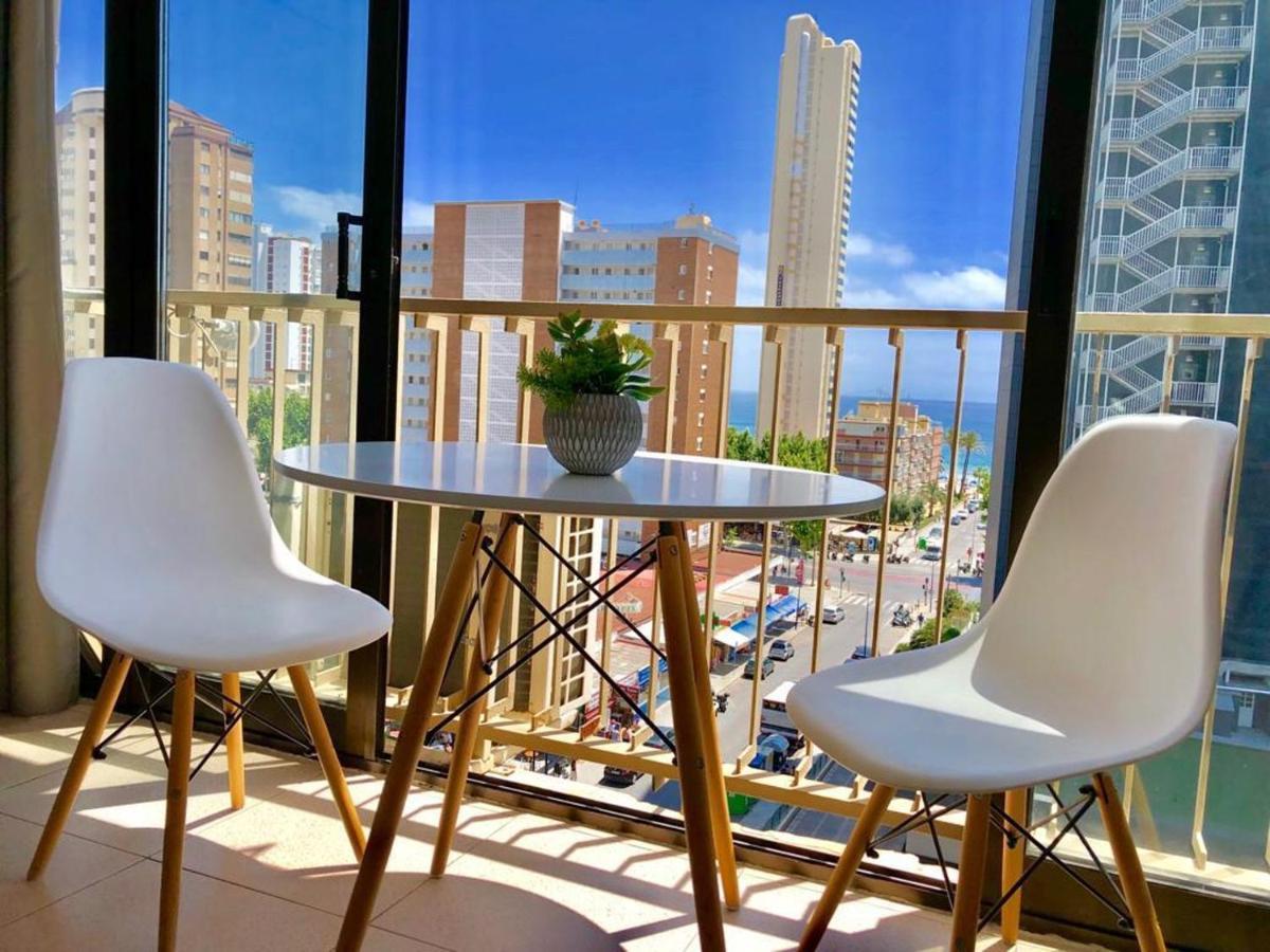 One Bedroom Appartement At Benidorm 350 M Away From The Beach With Sea View Shared Pool And Balcony Appartement *